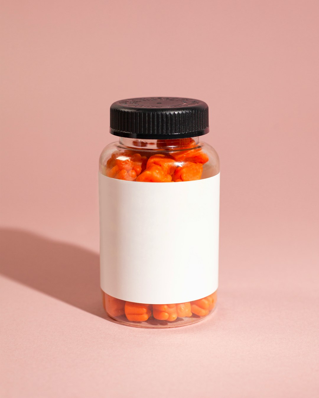 About Gummies on pink background #2